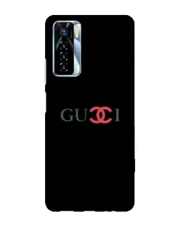 Чехол для TECNO Camon 17 Pro с картинкой «Gucci — красный градиент» Чехол для TECNO Camon 17 Pro с картинкой «Gucci — красный градиент»