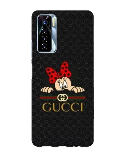 Чехол для TECNO Camon 17 Pro с картинкой «Минни Маус Gucci — черный» Чехол для TECNO Camon 17 Pro с картинкой «Минни Маус Gucci — черный»