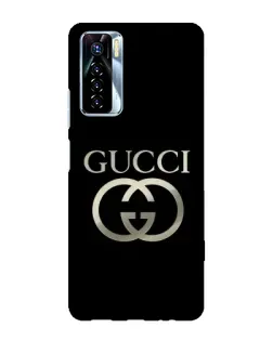 Чехол для TECNO Camon 17 Pro с картинкой «Gucci — золото на черном» Чехол для TECNO Camon 17 Pro с картинкой «Gucci — золото на черном»