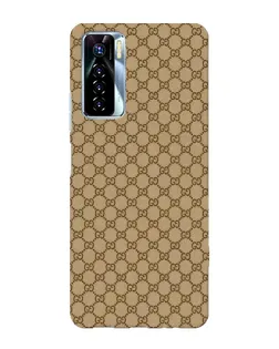 Чехол для TECNO Camon 17 Pro с картинкой «Gucci — классический беж» Чехол для TECNO Camon 17 Pro с картинкой «Gucci — классический беж»