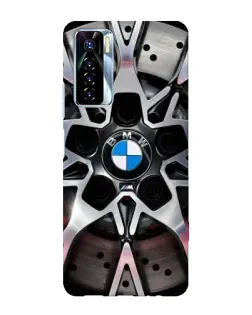 Чехол для TECNO Camon 17 Pro с картинкой «BMW — деталь диска»
