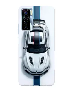 Чехол для TECNO Camon 17 Pro с картинкой «Вид сверху — BMW M»