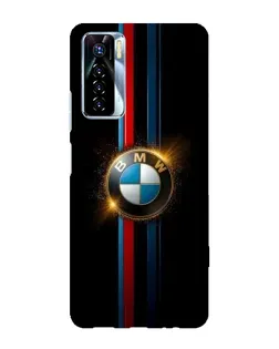 Чехол для TECNO Camon 17 Pro с картинкой «BMW M-Power неон»