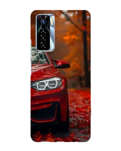 Чехол для TECNO Camon 17 Pro с картинкой «Осенняя BMW M4»