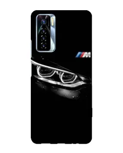Чехол для TECNO Camon 17 Pro с картинкой «BMW — взгляд тигра»