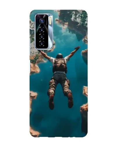 Чехол для TECNO Camon 17 Pro с картинкой «PUBG — свободное падение» Чехол для TECNO Camon 17 Pro с картинкой «PUBG — свободное падение»