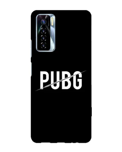 Чехол для TECNO Camon 17 Pro с картинкой «PUBG — белый логотип» Чехол для TECNO Camon 17 Pro с картинкой «PUBG — белый логотип»