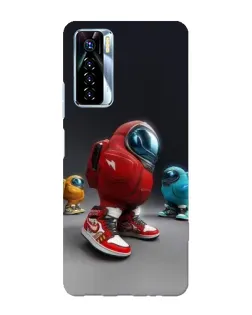 Чохол для TECNO Camon 17 Pro з картинкою «Among Us — 3D стиль»