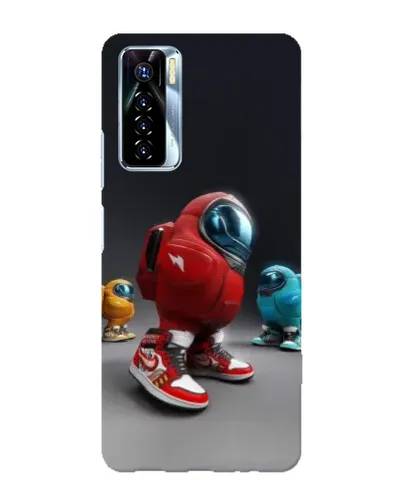 Чохол для TECNO Camon 17 Pro з картинкою «Among Us — 3D стиль»