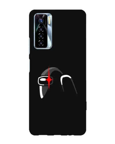 Чохол для TECNO Camon 17 Pro з картинкою «Among Us шолом»