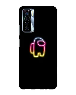 Чохол для TECNO Camon 17 Pro з картинкою «Among Us градієнт»