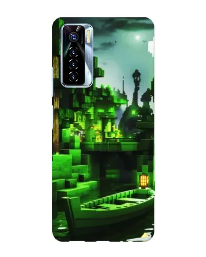 Чохол для TECNO Camon 17 Pro з картинкою «Minecraft лісовий пейзаж» Чохол для TECNO Camon 17 Pro з картинкою «Minecraft лісовий пейзаж»