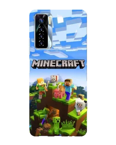 Чохол для TECNO Camon 17 Pro з картинкою «Minecraft класичний світ» Чохол для TECNO Camon 17 Pro з картинкою «Minecraft класичний світ»