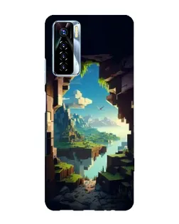 Чохол для TECNO Camon 17 Pro з картинкою «Вид з печери»