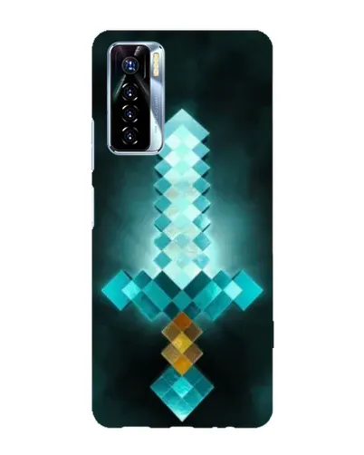 Чохол для TECNO Camon 17 Pro з картинкою «Алмазний меч неон» Чохол для TECNO Camon 17 Pro з картинкою «Алмазний меч неон»