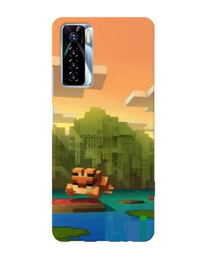 Чохол для TECNO Camon 17 Pro з картинкою «Майнкрафт захід сонця» Чохол для TECNO Camon 17 Pro з картинкою «Майнкрафт захід сонця»