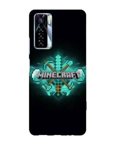 Чохол для TECNO Camon 17 Pro з картинкою «Minecraft Diamond лого» Чохол для TECNO Camon 17 Pro з картинкою «Minecraft Diamond лого»