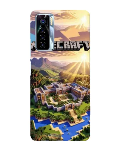 Чохол для TECNO Camon 17 Pro з картинкою «Minecraft панорама» Чохол для TECNO Camon 17 Pro з картинкою «Minecraft панорама»