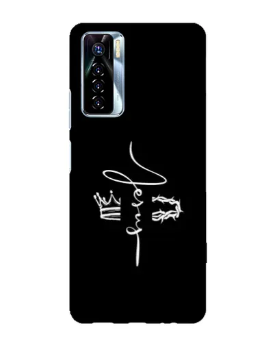 Чохол для TECNO Camon 17 Pro з картинкою «Король Слави Jesus» Чохол для TECNO Camon 17 Pro з картинкою «Король Слави Jesus»