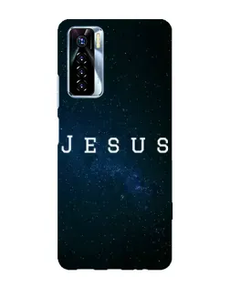 Чохол для TECNO Camon 17 Pro з картинкою «Зоряне небо Jesus»