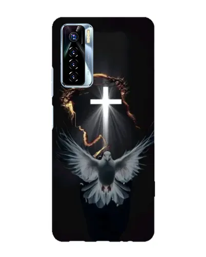 Чохол для TECNO Camon 17 Pro з картинкою «Голуб та Світло» Чохол для TECNO Camon 17 Pro з картинкою «Голуб та Світло»