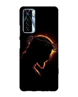 Чехол для TECNO Camon 17 Pro с картинкой «Терновый венец»