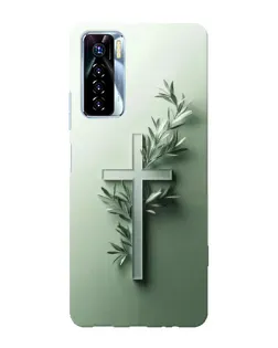 Чехол для TECNO Camon 17 Pro с картинкой «Оливковая ветвь»