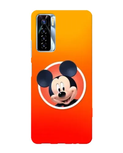 Чехол для TECNO Camon 17 Pro с картинкой «Mickey в круге»