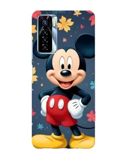 Чехол для TECNO Camon 17 Pro с картинкой «Осенний Mickey Mouse»
