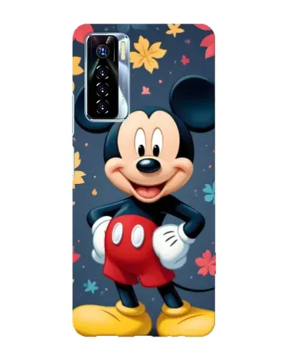Чехол для TECNO Camon 17 Pro с картинкой «Осенний Mickey Mouse»