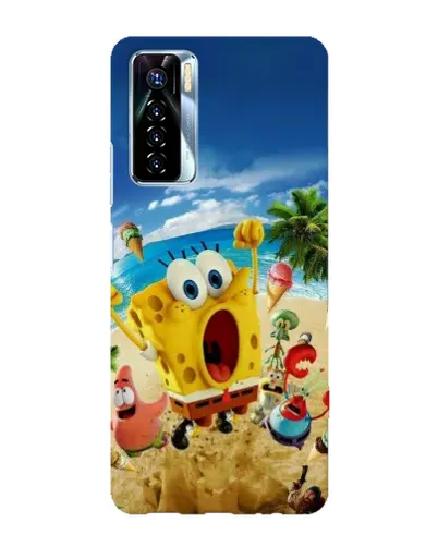 Чехол для TECNO Camon 17 Pro с картинкой «Развлечения на пляже»