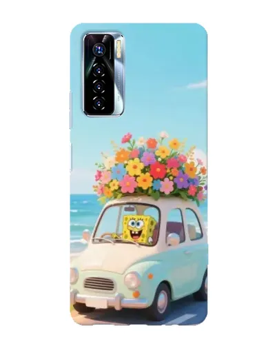 Чехол для TECNO Camon 17 Pro с картинкой «Автомобильное путешествие»