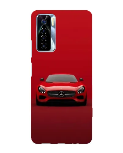 Чехол для TECNO Camon 17 Pro с картинкой «Красный Mercedes AMG» Чехол для TECNO Camon 17 Pro с картинкой «Красный Mercedes AMG»