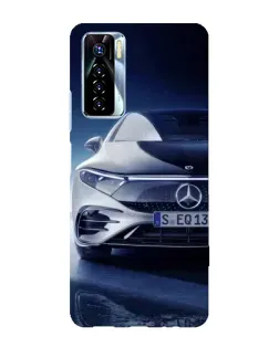 Чехол для TECNO Camon 17 Pro с картинкой «Mercedes EQ — будущее»