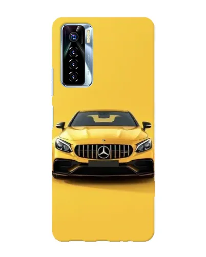Чехол для TECNO Camon 17 Pro с картинкой «Желтый Mercedes GT» Чехол для TECNO Camon 17 Pro с картинкой «Желтый Mercedes GT»