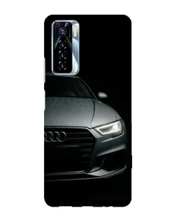 Чехол для TECNO Camon 17 Pro с картинкой «Audi — детализация кузова»