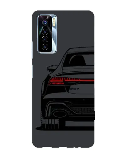 Чехол для TECNO Camon 17 Pro с картинкой «Задняя часть Audi — арт»