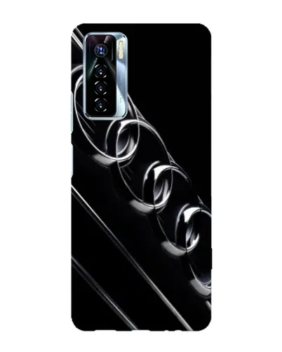 Чехол для TECNO Camon 17 Pro с картинкой «Audi — абстрактные кольца»