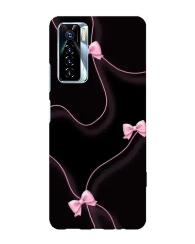 Чехол для TECNO Camon 17 Pro с картинкой «Розовые ленты» Чехол для TECNO Camon 17 Pro с картинкой «Розовые ленты»