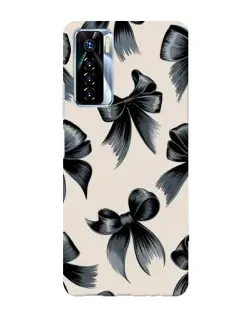 Чехол для TECNO Camon 17 Pro с картинкой «Банты Coquette»