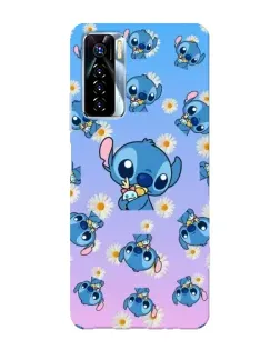 Чехол для TECNO Camon 17 Pro с картинкой «Паттерн со Стичем» Чехол для TECNO Camon 17 Pro с картинкой «Паттерн со Стичем»