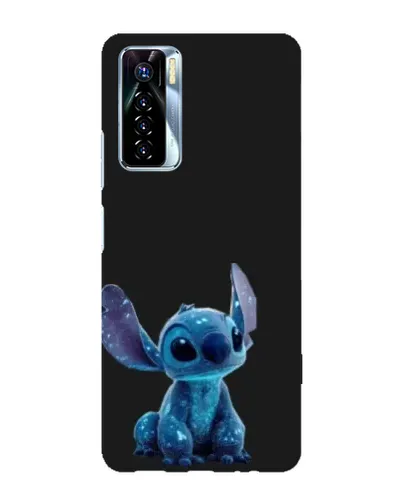Чехол для TECNO Camon 17 Pro с картинкой «Стич на черном» Чехол для TECNO Camon 17 Pro с картинкой «Стич на черном»