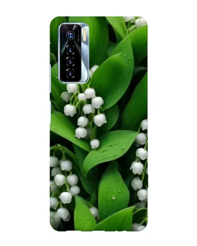 Чохол для TECNO Camon 17 Pro з картинкою «Конвалії в зелені»