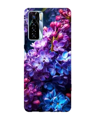 Чохол для TECNO Camon 17 Pro з картинкою «Бузковий цвіт»