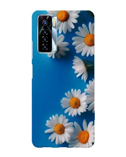Чохол для TECNO Camon 17 Pro з картинкою «Білосніжні маргаритки»