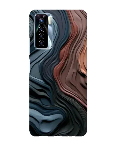 Чохол для TECNO Camon 17 Pro з картинкою «Кольорові хвилі каньйону» Чохол для TECNO Camon 17 Pro з картинкою «Кольорові хвилі каньйону»