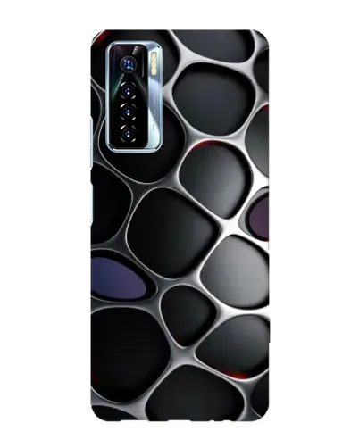 Чохол для TECNO Camon 17 Pro з картинкою «Об'ємна темна решітка» Чохол для TECNO Camon 17 Pro з картинкою «Об'ємна темна решітка»