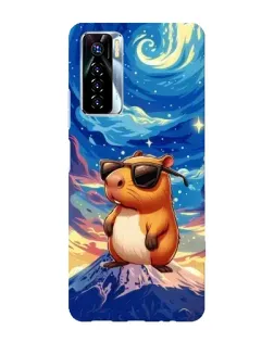 Чехол для TECNO Camon 17 Pro с картинкой «Капибара Ван Гога» Чехол для TECNO Camon 17 Pro с картинкой «Капибара Ван Гога»