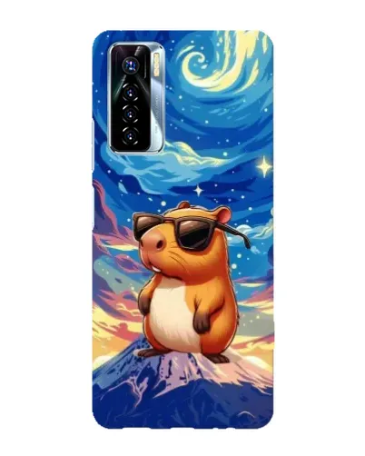 Чехол для TECNO Camon 17 Pro с картинкой «Капибара Ван Гога» Чехол для TECNO Camon 17 Pro с картинкой «Капибара Ван Гога»