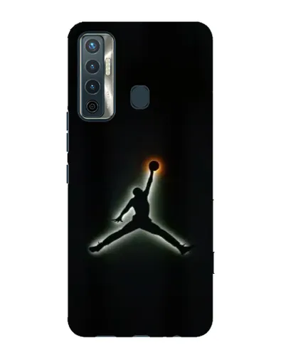 Чехол для TECNO Camon 17 с картинкой «Jordan Gradient Logo» Чехол для TECNO Camon 17 с картинкой «Jordan Gradient Logo»